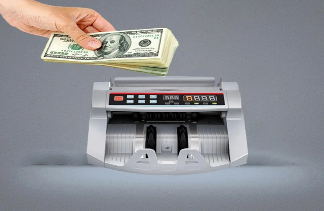 Bill Counter 110V 220V Geld Teller geschikt voor Euro US Dollar enz.