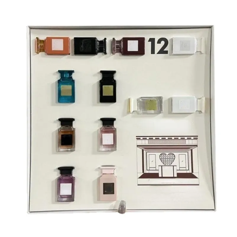 2024 Nuovo set regalo unisex di profumi unisex di alto grado 7.5ml x4/5/8/10/12 Suede in pelle di ciliegia Ude Orange Flower Bellissimo EDP Designer profumo Odore preferito all'ingrosso