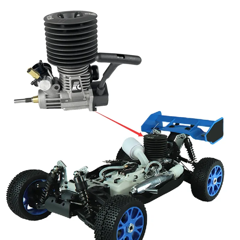 Professional RC Car Nitro Engine 3.46CC Pull Starter for 1:8 Buggy