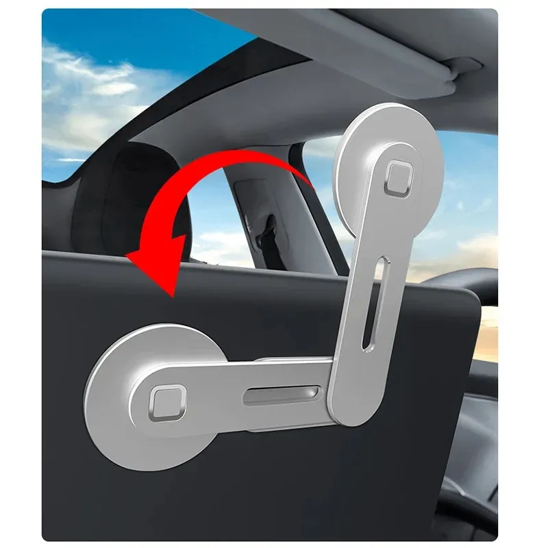 Navigatiesticker van magnetische autolhouders Navigatie Sticker Stand voor iPhone 12 13 Pro Max Metal Magnet GPS Accessoires voor Tesla Model 3 Y