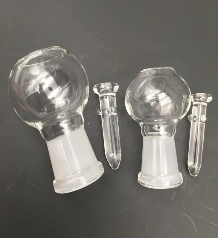 14 mm 18mm junta fêmea cúpula de vidro clássico unha para bong dab s unhas de vidro transparente acessórios de tubo sem domínio sg-sh6685233