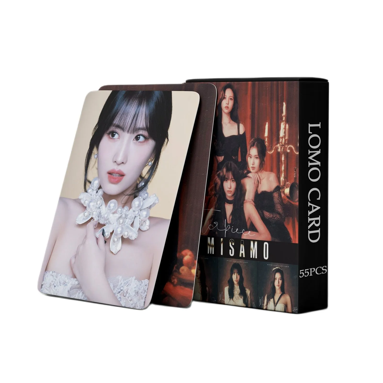 DHgate.com:55 Pcs MISAMO TWICE Photocards | Non-Repeating