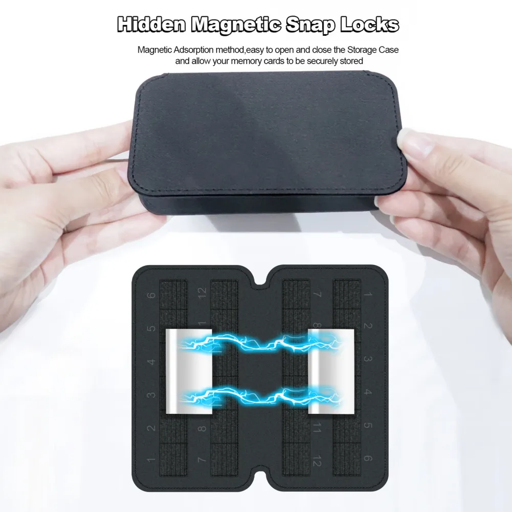 24 Slots Memory Card Storage Case Carrying Box Holder For Steam Deck TF MicroSD Cards From Game Controllers & Joysticks - Price 38.17 - View #5