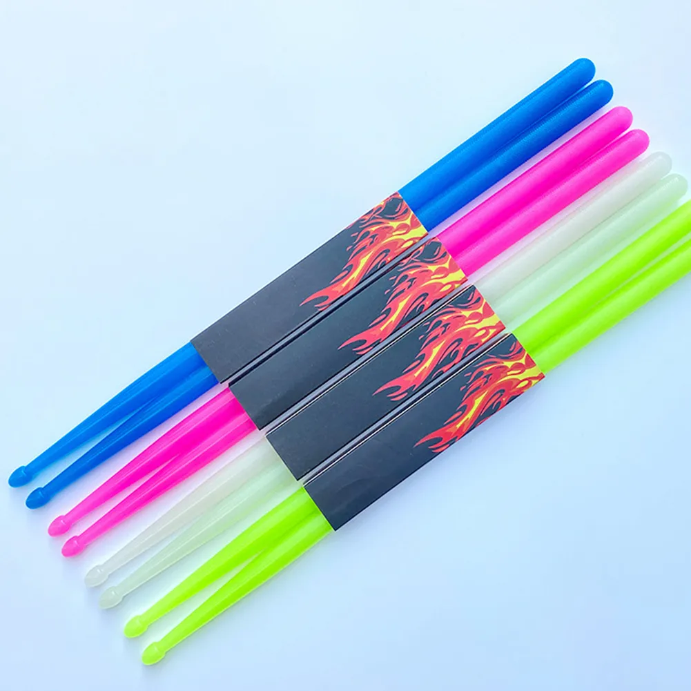 LED Glow Sticks Drumsticks Light Up Drum Sticks For Stage Performance ...