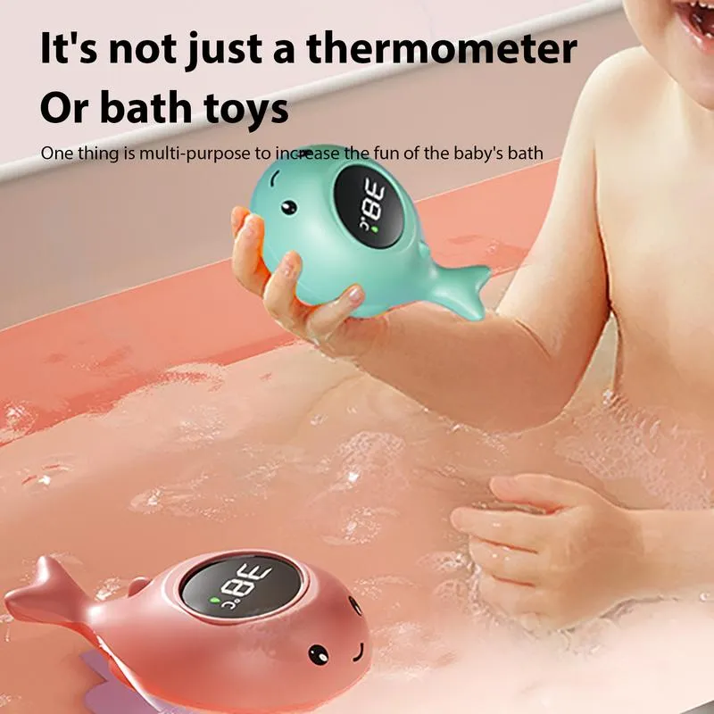Termómetro Flotante Para Baño De Bebé - Sensor De 3 Colores, Seguridad Infantil, Rango 35-39°C