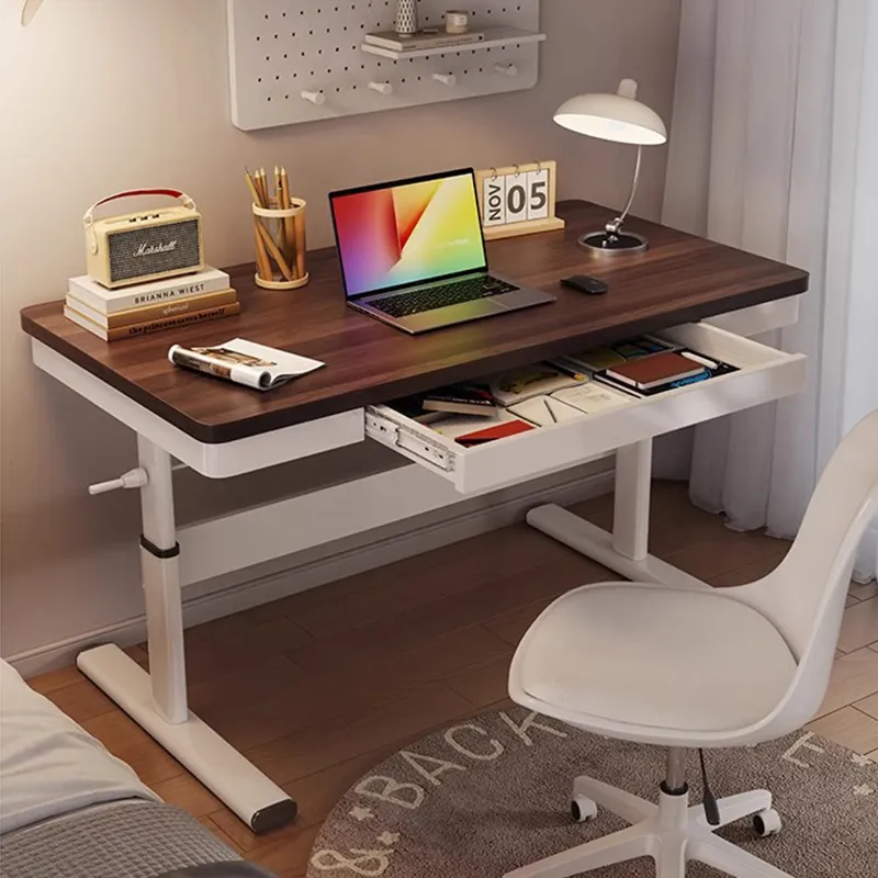Office Gaming Computer DesKs Study Standing White Auxiliary Writing Computer Desks Office Small Mesa Plegable Furniture Hy
