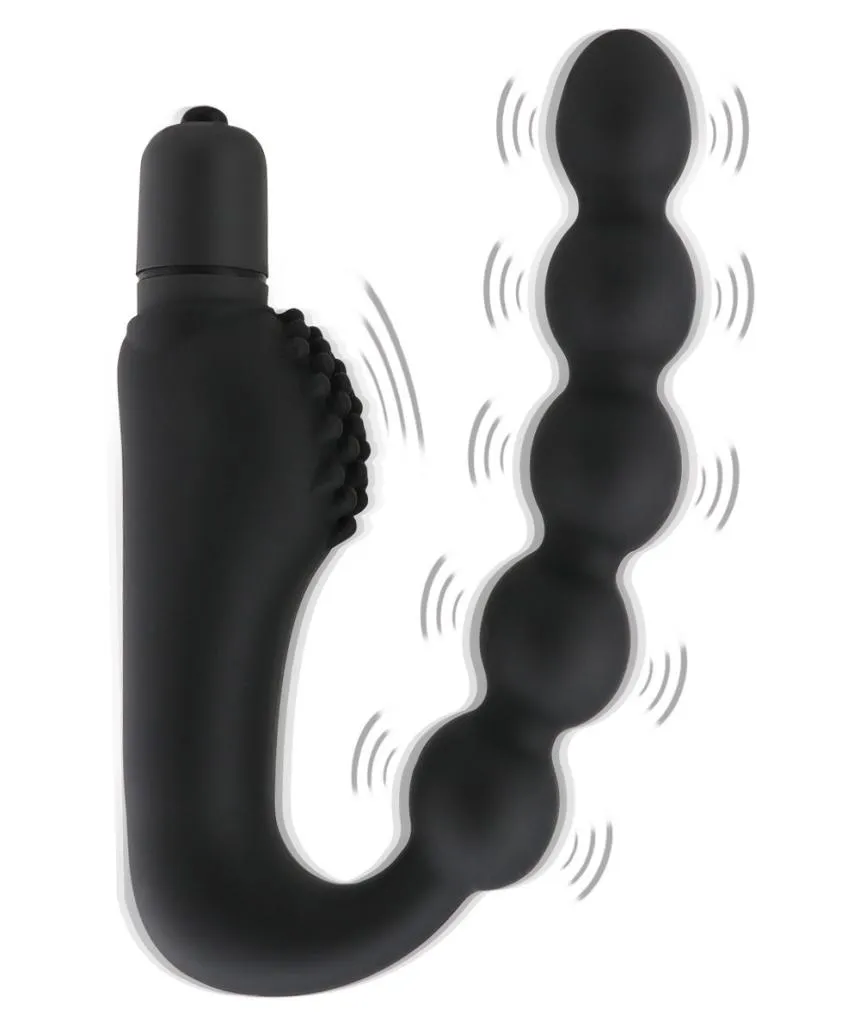 Massage 10 -läge vibrerande anal plug vagina pspot prostata massager sex leksak för par g spot massager vuxen sexprodukt för kvinnor7456871