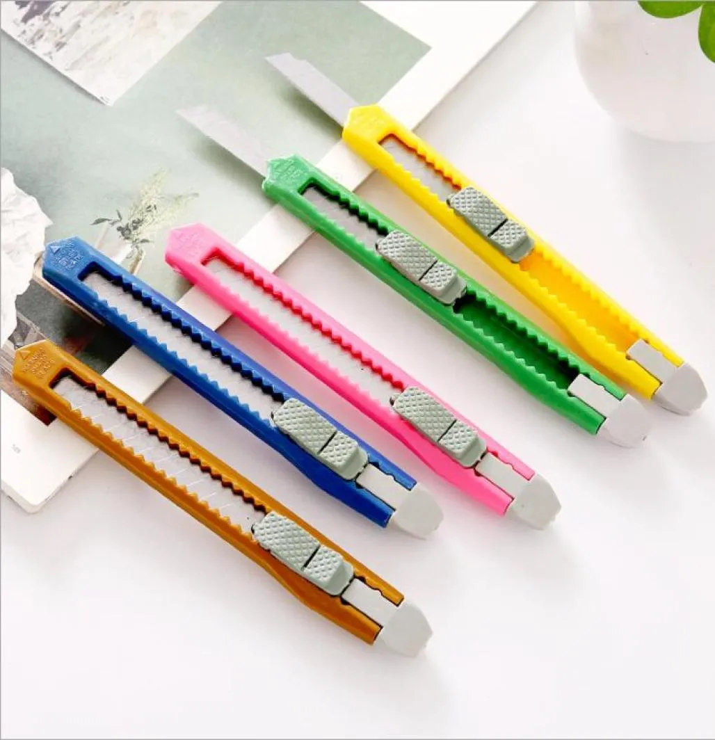 Candy Colors Utility Couteau multifonction Art Cutter Étudiants Papier Papier SCOP OFF RAZOR RAZOR COUNDES SPAPELLAGE CUT9813849