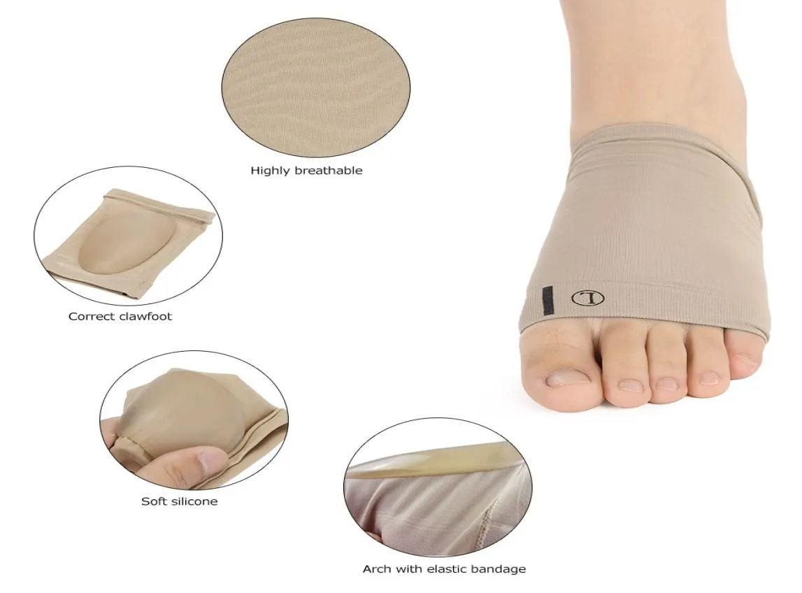 Flat Feet Ortic Plantar Fasciitis Arch Support Sleeve Cushion Pad Heel Spurs Foot Hallux Valgus Braces Orthopedic6357143