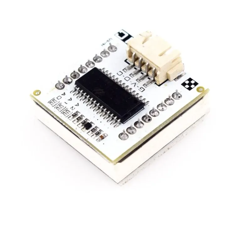 HW-572 I2C Dot Matrix Module 8x8 Digital Signal XH2.54x4 Terminal LED Dot Matrix Module Professional Chipset Modules