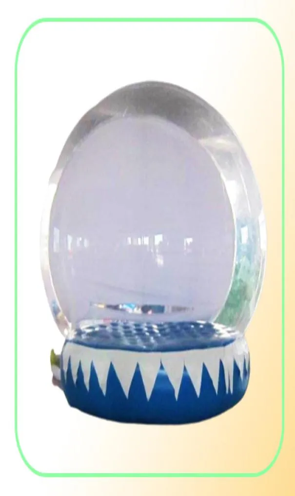 高速配達インフレータブルスノーグローブ広告2M DIA Inflatalbe Human Snowe Globe Christmas Yard Snow Globe with P2901079