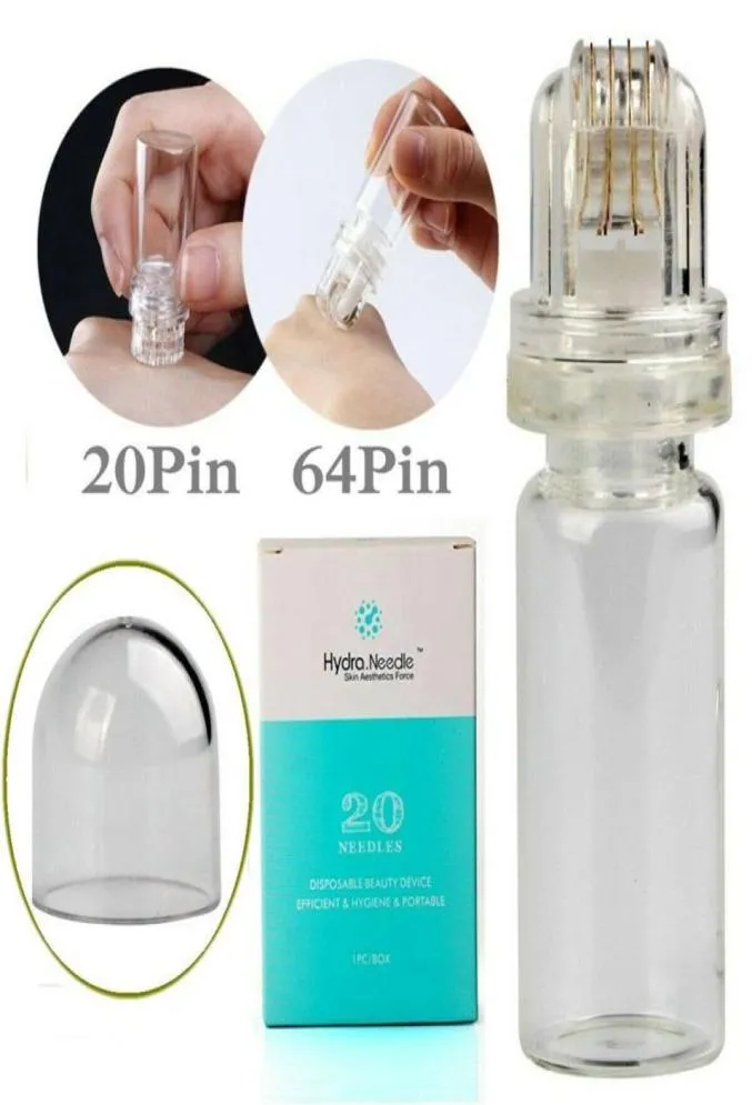 Serum Applicator Aqua Gold Microel Mesotherapie Tappy Nyaam Nyaam Fine Touch Derma Roller Hydra Naald 20 Pins Hydra Roller 643621476