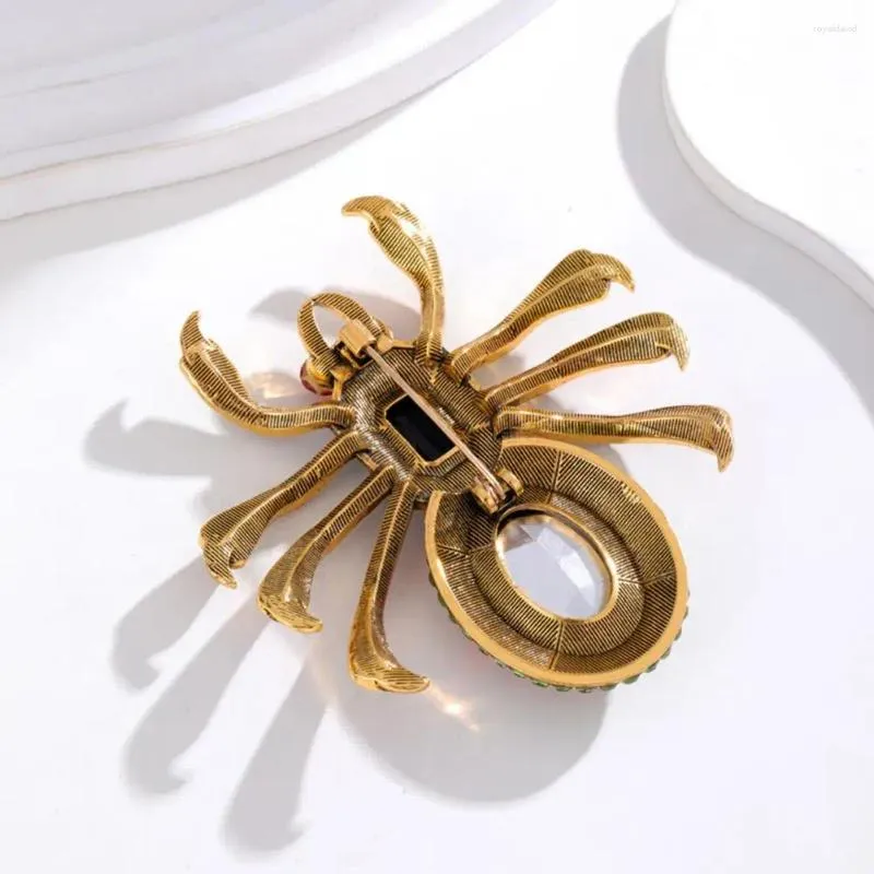 Broszki pająk w kształcie pająka w stylu broszkowym przesadzone sztuczne unisex vintage kształt klasyczne akcesoria modowe