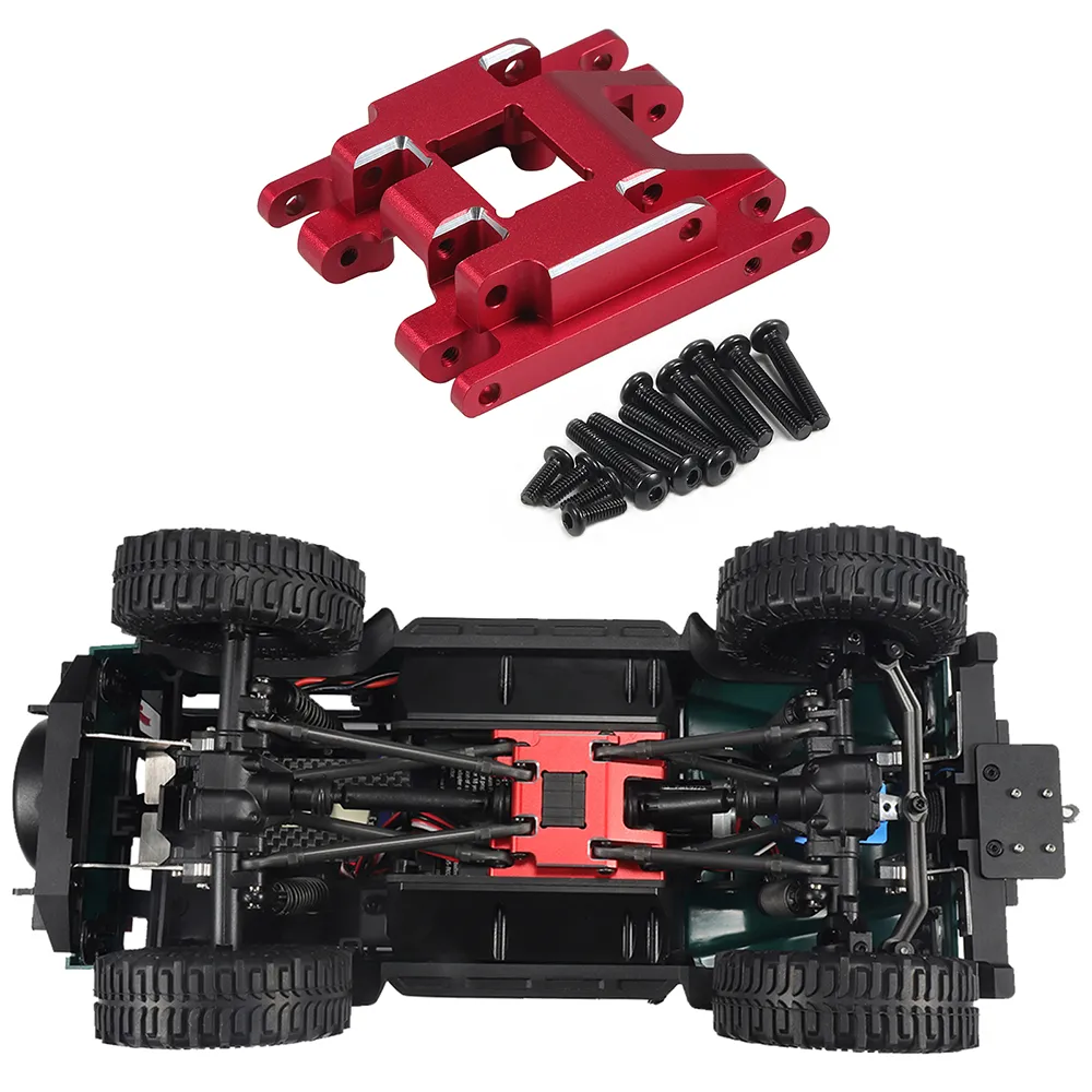 Colaxi RC Car Chassis Plate & Axle Protectors For TT02 1/10 Truck - Metal Upgrade Parts, Scratch Guard - View #6