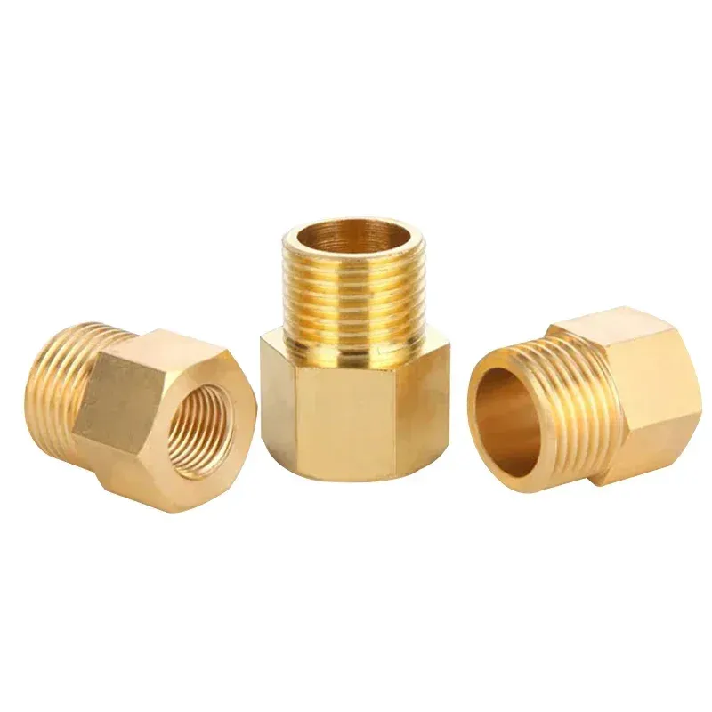 Brass Threaded Hex stainless pipe fittings Coupler Adapter