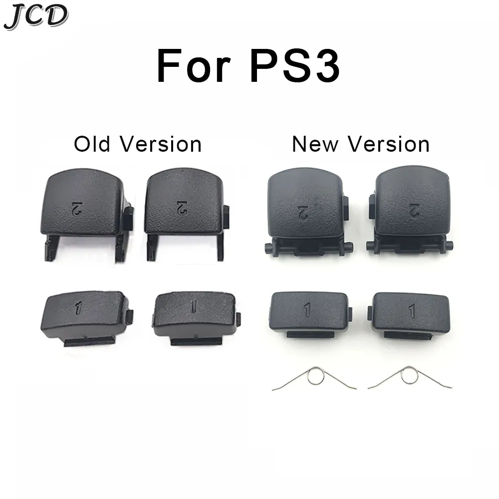 JCD L1 R1 L2 R2 Trigger -Tasten Quellen Ersatz für PS3 Controller Game Griff Zubehör Reparaturteil