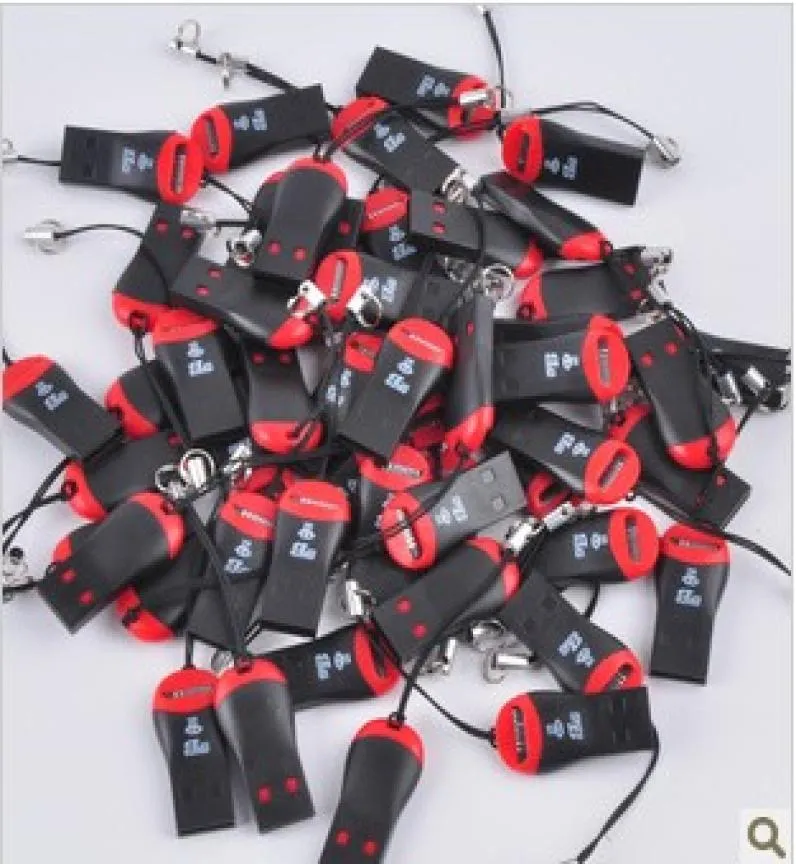 Whistle USB 20 TFLASH Memory Card Reader TF Card Reader Micro SD Card Reader DHL FedEx 500pcs9799267