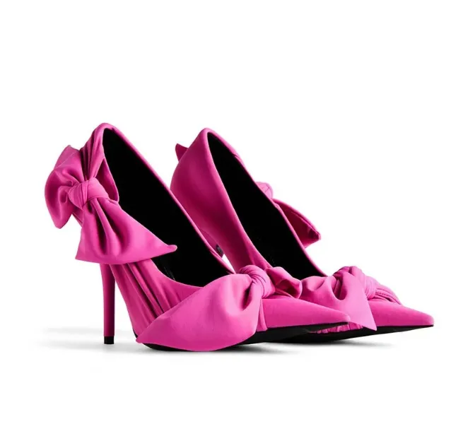 Designer Women Fashion SQUARE KNIFE BB 110MM high heels Shoes Half Slides Slippers Mules Paris leather sexy spike sandal Size 35 41