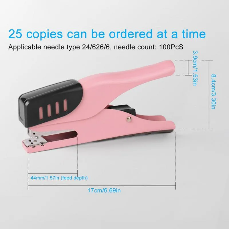 Heavy-Duty Plier Stapler: 25-Sheet Capacity, Ergonomic Stapling for ...