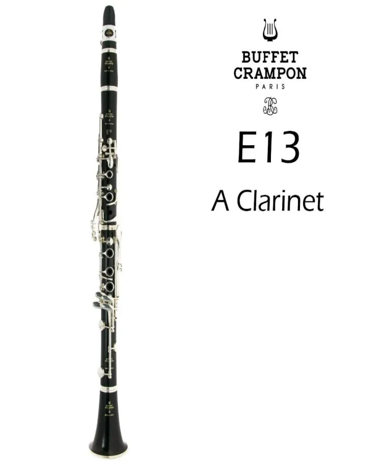 Buffet Crampon E13 High Quality A Tune Clarinet ebony Wood Material Body 17 Keys Musical Instruments With Case Mouthpiece9837231