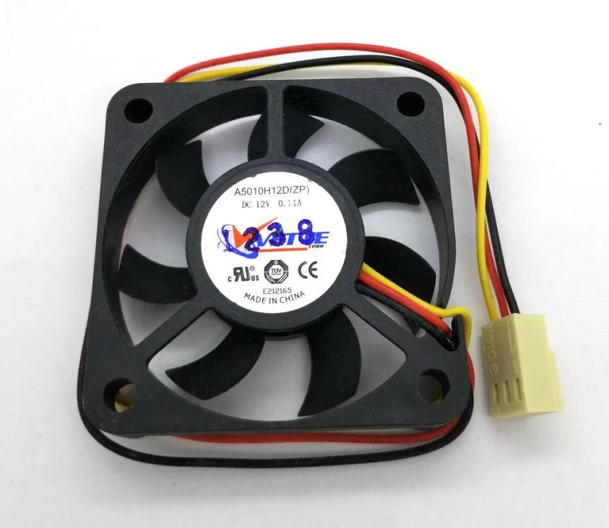 새로운 원래 베트 A5010H12d 12V 014A 505010mm 3 라인 컴퓨터 냉각 FAN3496025