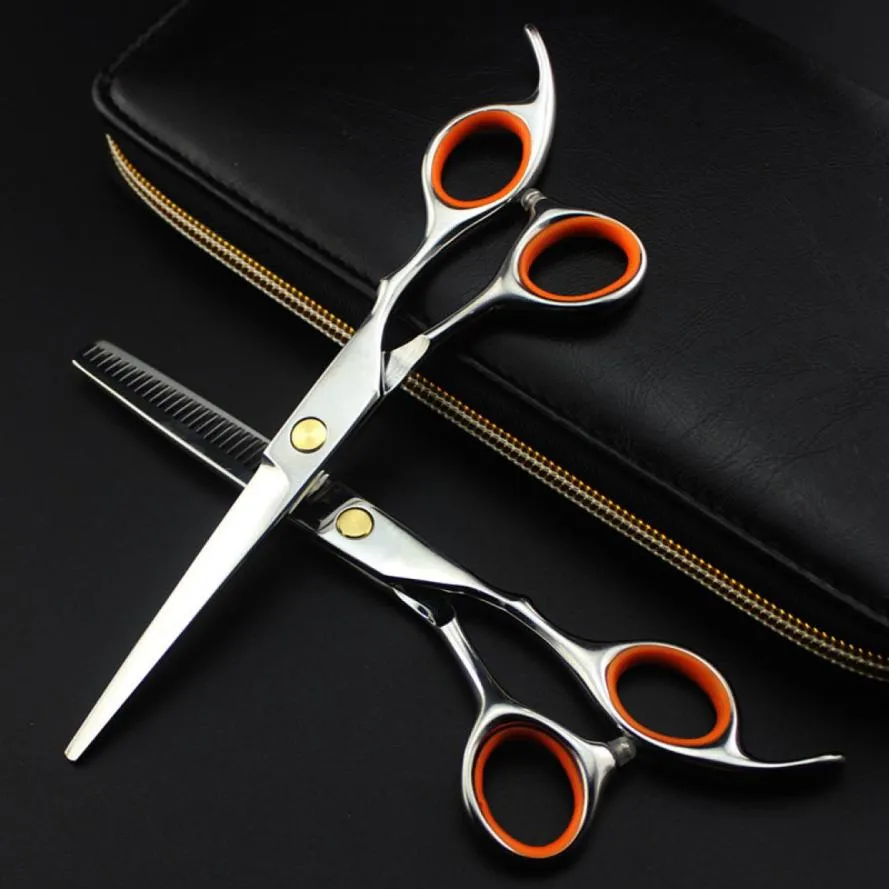 professional japan 440c 6 inch hair scissors set cutting barber makas haircut hair scissor thinning shears hairdressing scissors8432001