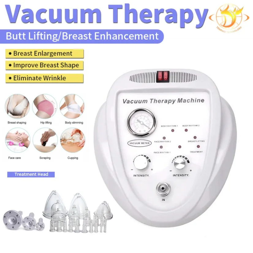 Draagbare slanke apparatuur billen lifter cup vacuüm borstel vergroting therapie cupping machine grotere kont heupverbeteraar machine566566