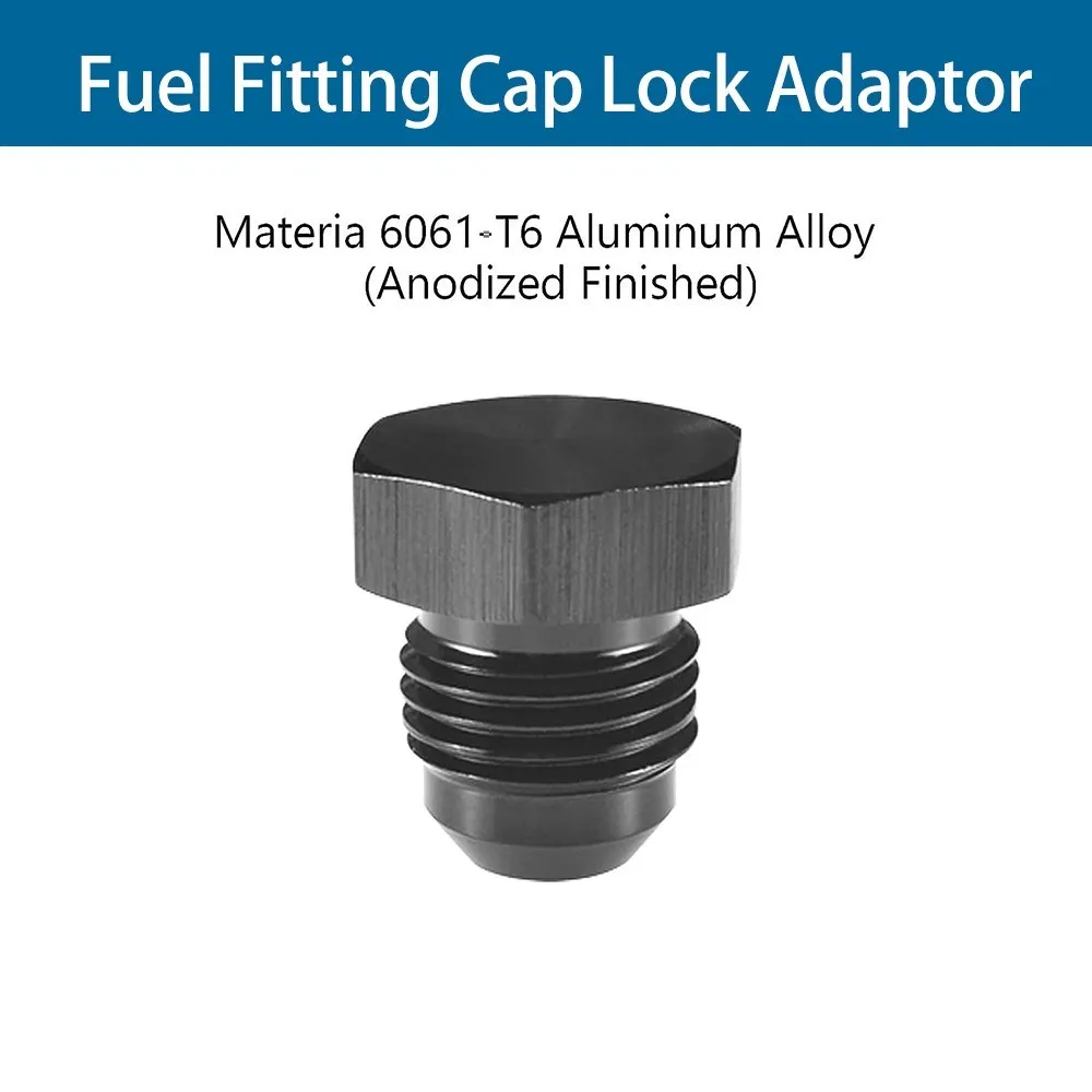 Fivestar 2x Straight Swivel Hose End Fitting For CPE Hose – Choose 4AN To 12AN – Black Aluminum