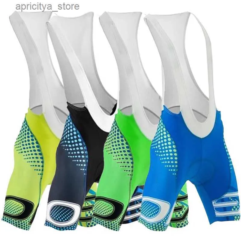 Shorti ciclistici 2024 uomini pantaloncini ciclistici imbottiti in bicicletta MTB Mountain Bike Shorts Cicling Breath Breat Breathb Compression Cycling Bib Shorts L48