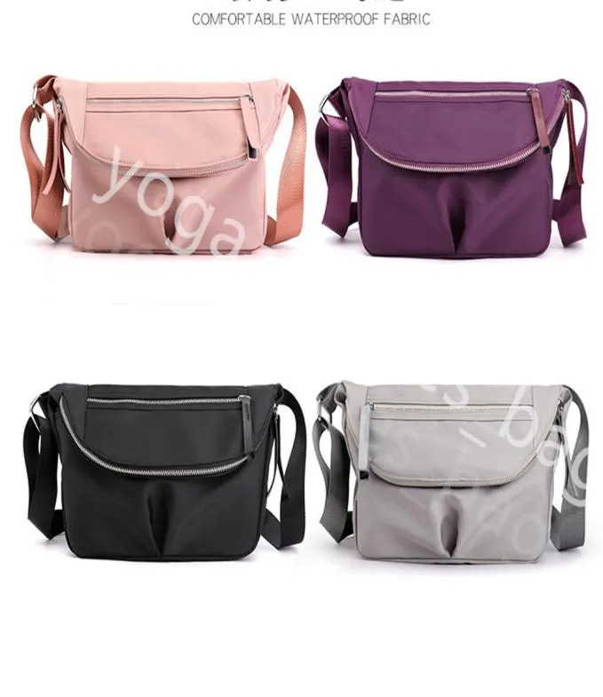 -8557 Yoga Bag Damen New Casual Outdoor Travel Tragbares One-Shoulder Messenger Waterdcoating Fashion Einfacher Satchel5000696