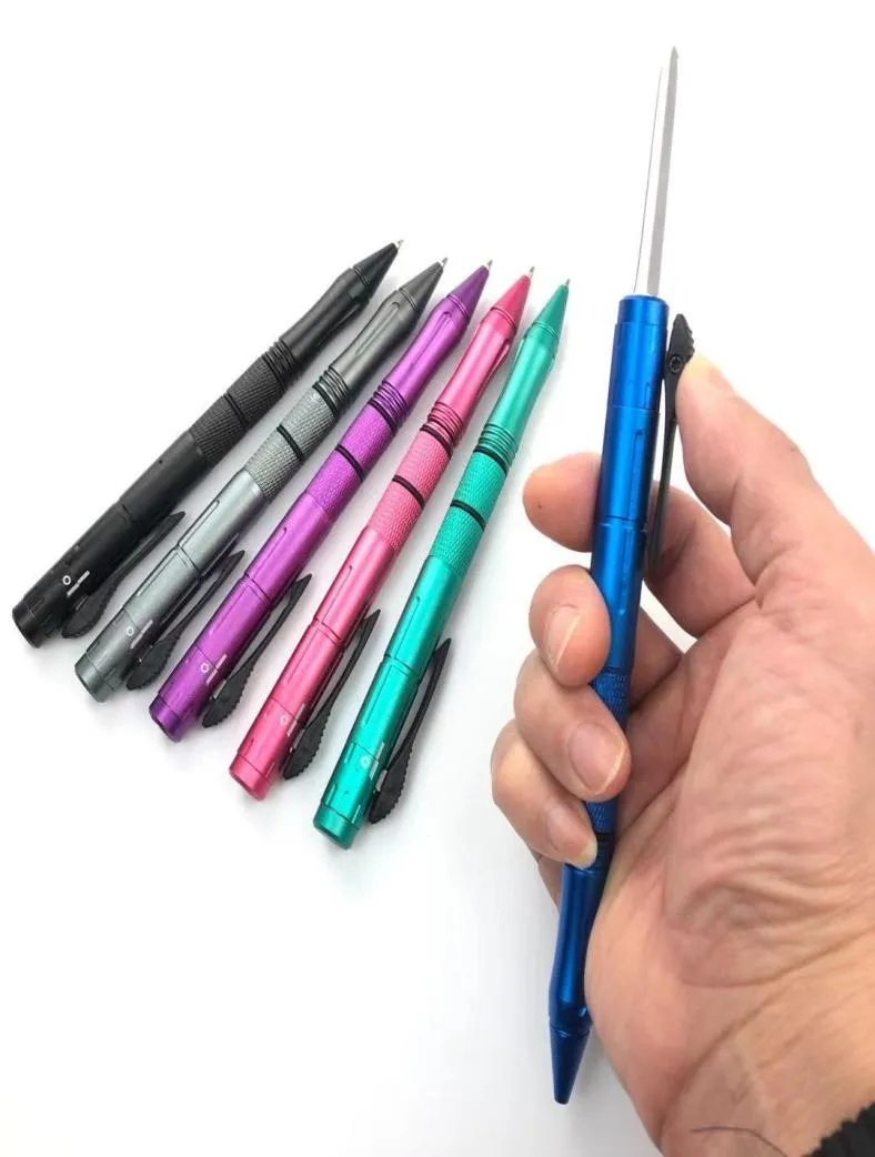 Stylo d'autodéfense extérieure stylo de survie multifonctionnelle Couteaux tactiques avec Pen9947891