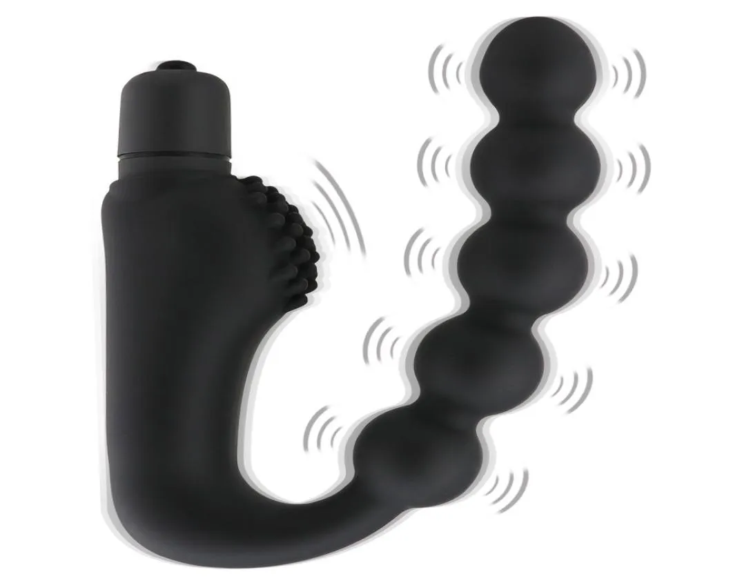 Massage 10 -läge vibrerande anal plug vagina pspot prostata massager sex leksak för par g spot massager vuxen sexprodukt för kvinnor6044872