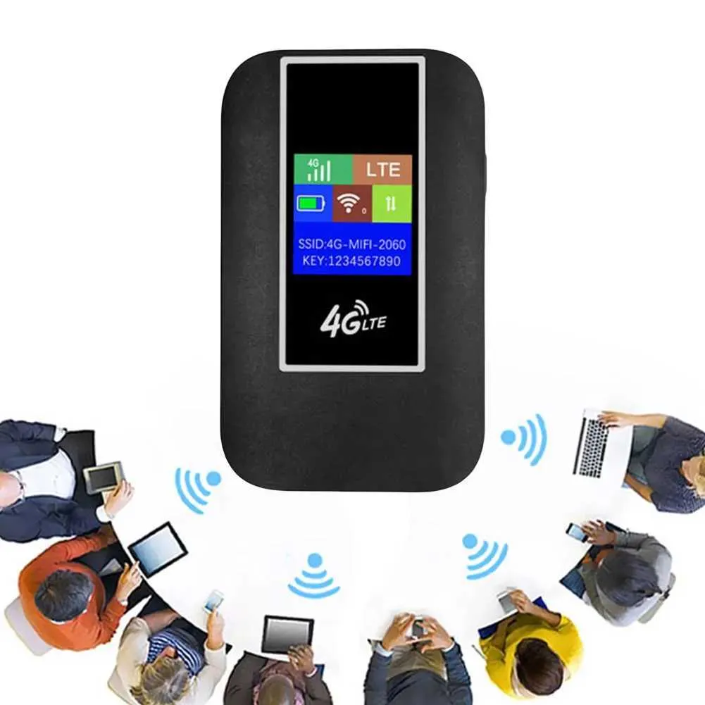 Routeur 4G LTE Internet sans fil Type-C 150 Mb/s, point d'accès mobile de poche avec emplacement pour carte SIM, modem-routeur pour la maison, le bureau ou la voiture_voghion.com