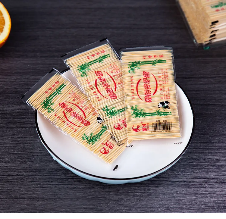 DHgate.com:5 Bags of 150 Natural Bamboo Toothpicks, Double-Sided Fine ...