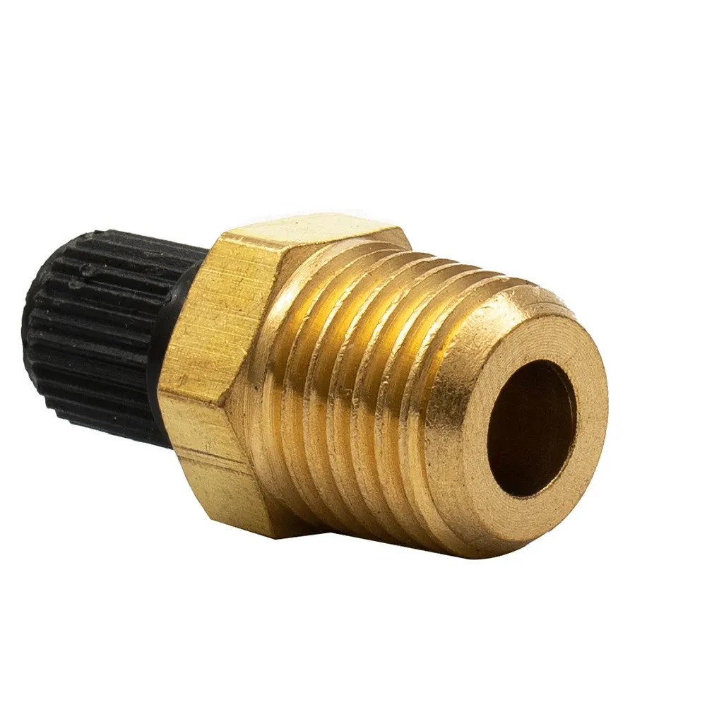 New 1/4 Inch NPT Solid Nickel Plated Brass Air Compressor Tank Fill ...