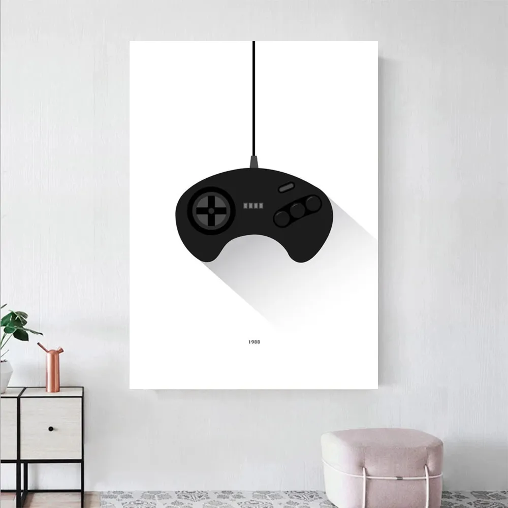 80s Colorful Nintendo Video Gaming Posters Gamer VR Swith Game Teen Boys Aesthetic Wall Art Decor Kawaii Room Decor Canvas Poste