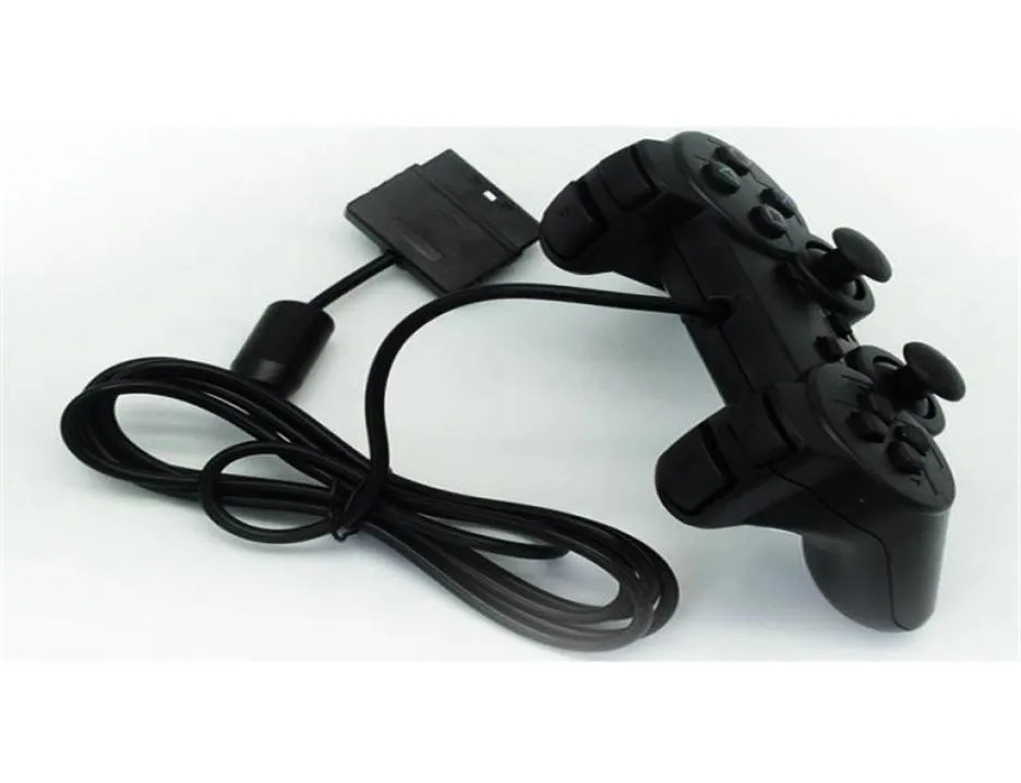 JTDD PlayStation 2 Kablolu Joypad Joysticks PS2 Konsolu için Oyun Denetleyicisi Gamepad Double Shock Dhl7570470