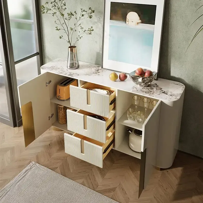 Nordic Wohnzimmer moderne minimalistische Mitte Sideboard Locker Schiefer Schrank Eingangshalle Konsole Tisch Schränke Möbel Möbel