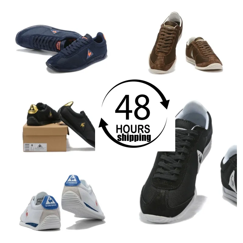 2024 Sapatos de grife de designer ao ar livre tênis casuais tênis de tênis de corrida homens homens jogando macio 36-44 tamanho preto branco azul amarelo frete grátis galo francês galo