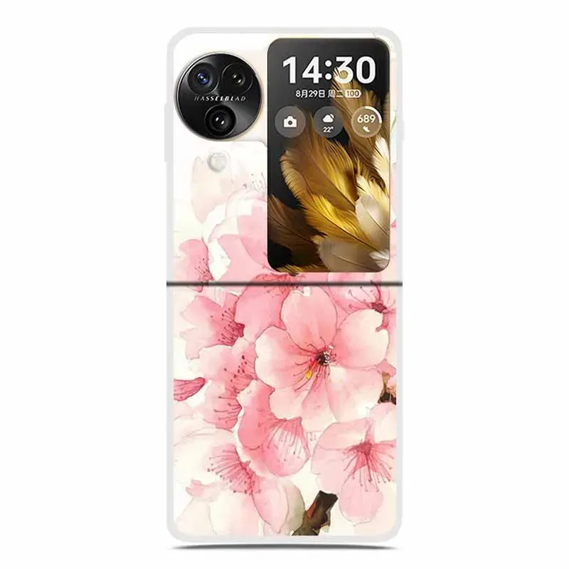 Couverture dure transparente pour OPPO Find N3 Flip Funda Shockproof Protective Coque Oppo Find N2 Flip Original Luxury TPU Téléphone Case