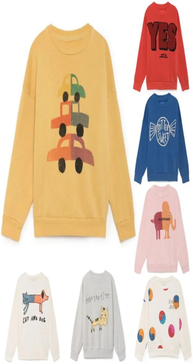 Bobo Choses Kids Clothes Autumn Winter New Baby Girl Tops T Shirts For Children Long Sleeve Cotton Teegirls Boys Tshirt Y1905185948683