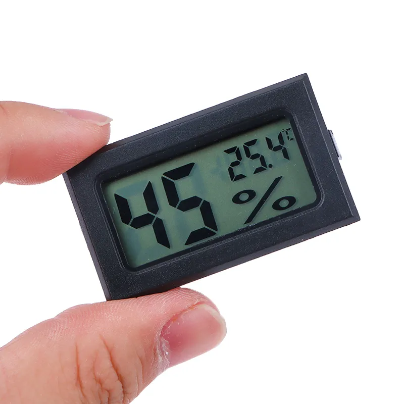 Mini Digital Humidity Meter Thermometer Hygrometer Sensor Gauge LCD Temperature Aquarium Refrigerator Monitoring Display FY 11 From 4 44 DHgate
