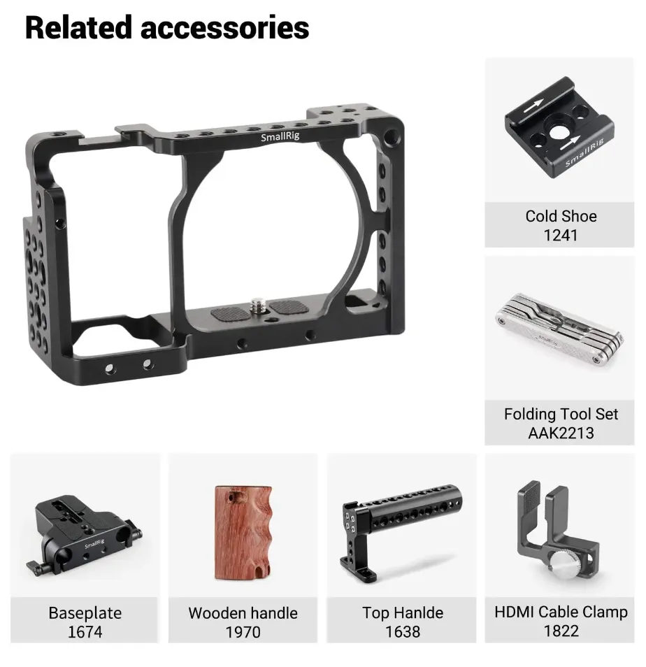 DHgate.com:Mini Rig Aluminum Alloy Camera Cage - Protective Housing ...