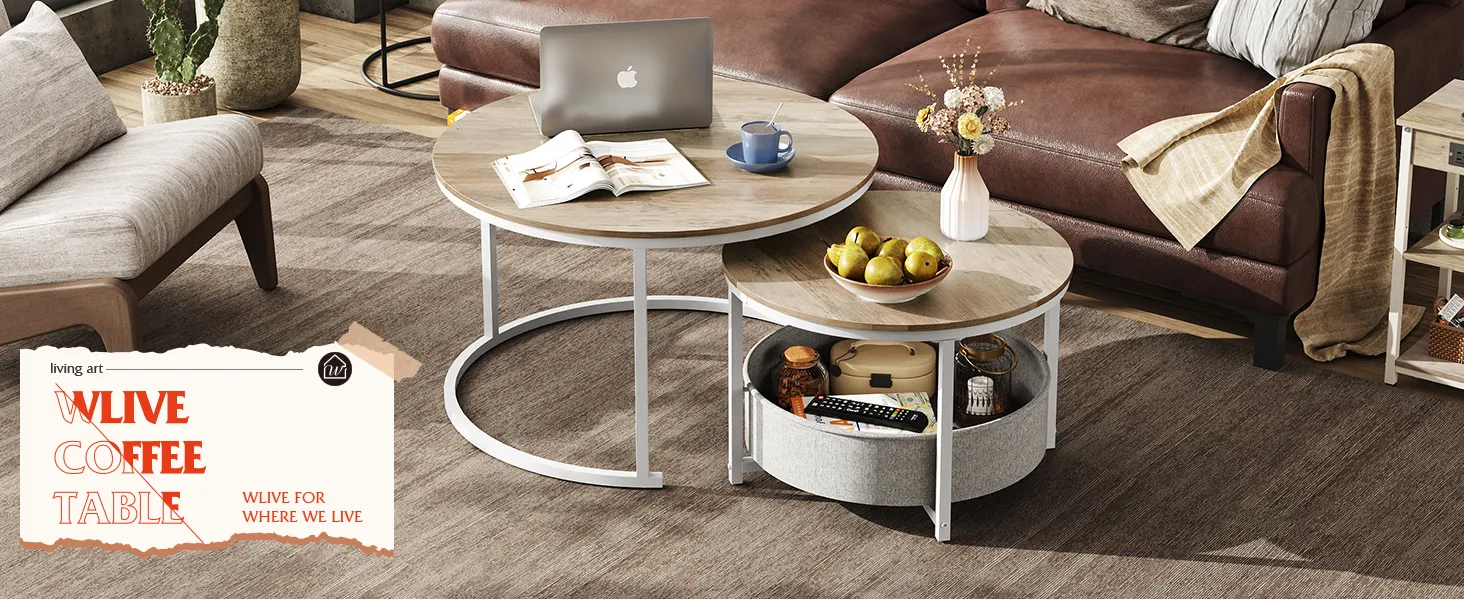 Livofloral Narrow Side Table For Small Spaces, End Table For Couch