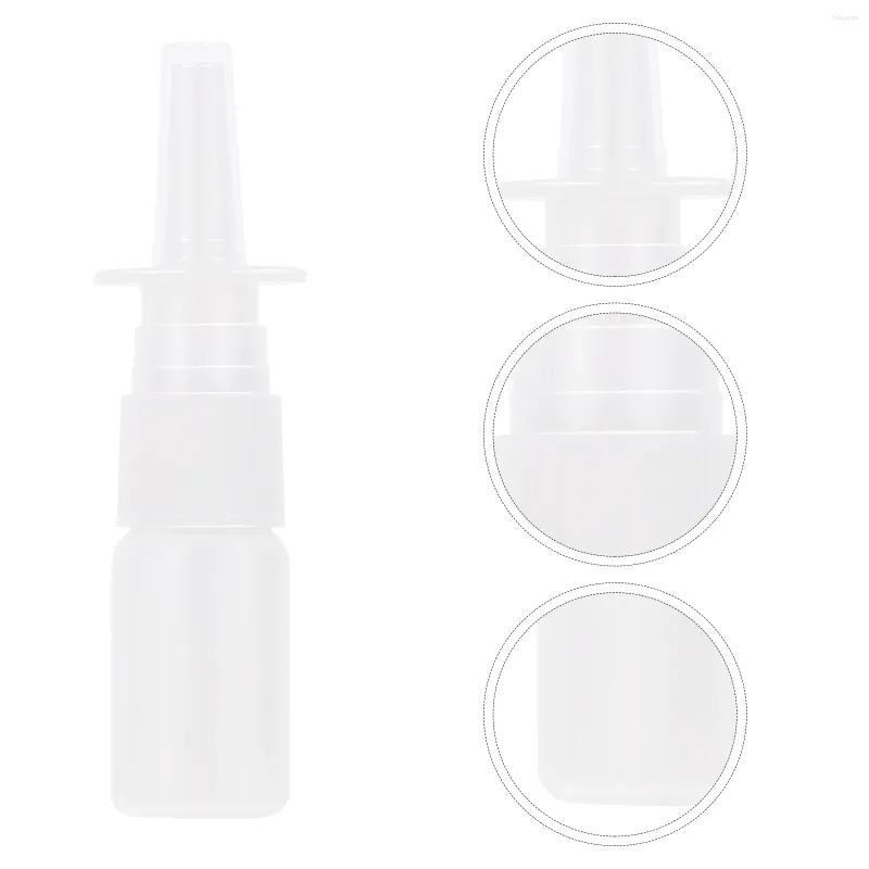 Lagringsflaskor 20 st liten flaska fin dim spray plastbehållare glas nasal rese parfym eliquid