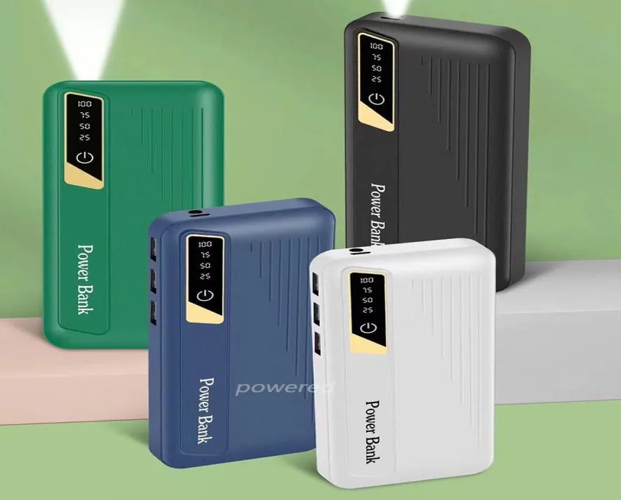 Romoss 20000MAH Power Bank 3USB外部バッテリー携帯電話デジタルデバイス用LEDポータブル充電器7930007