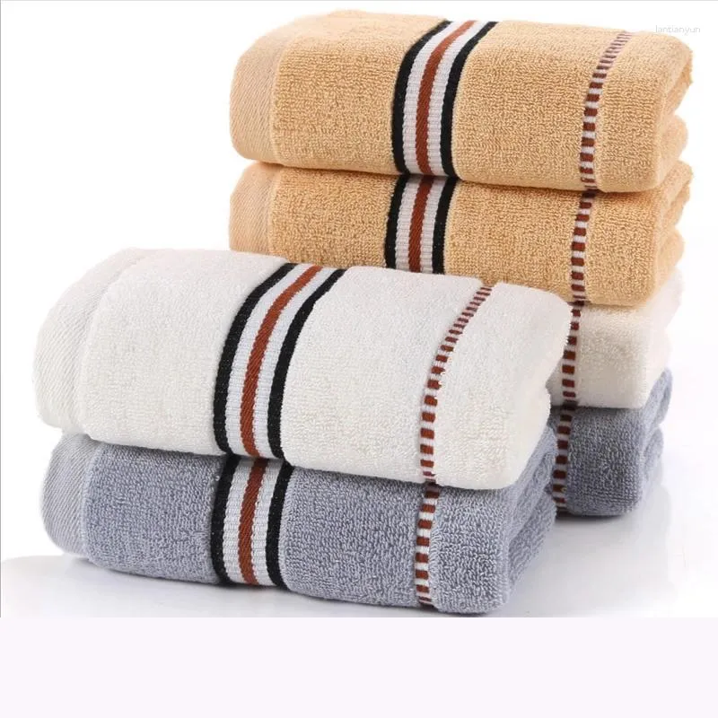 Serviette en coton serviettes absorbantes douces grandes plages confortables face / bain épais accessoires de salle de bain à main épaisse