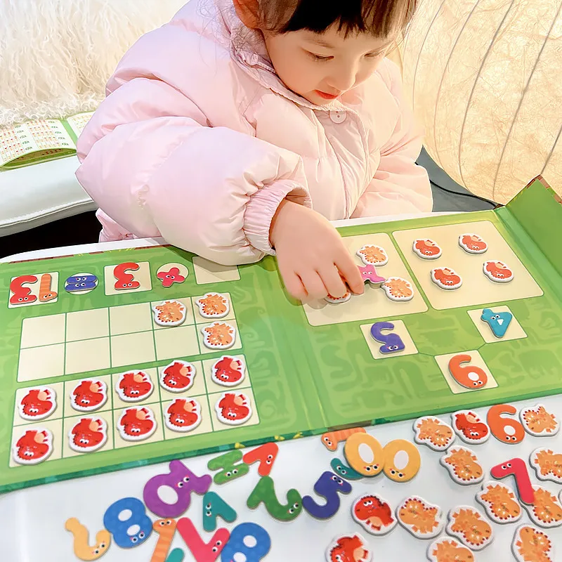 Juguetes Magnéticos Para Preescolares Juego De Conteo De