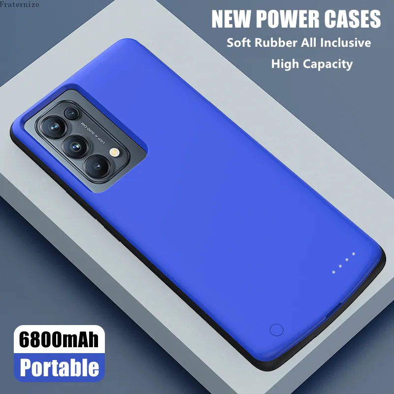 Custodia TPU Morbida Con Stampa Farfalle Blu Per Oppo Find X3 Lite | Mixroom Cover Antishock E Antigraffio