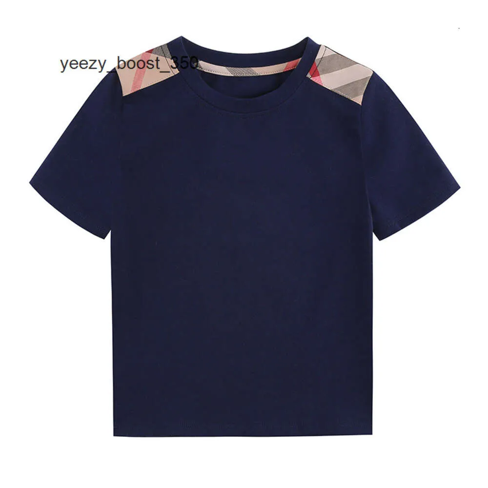 Butberry Burbreieds maluch dzieci designerskie ubrania dla dzieci chłopcy ubrania letnie bawełniane thirt krótkie thirt tshirt top 2-8t